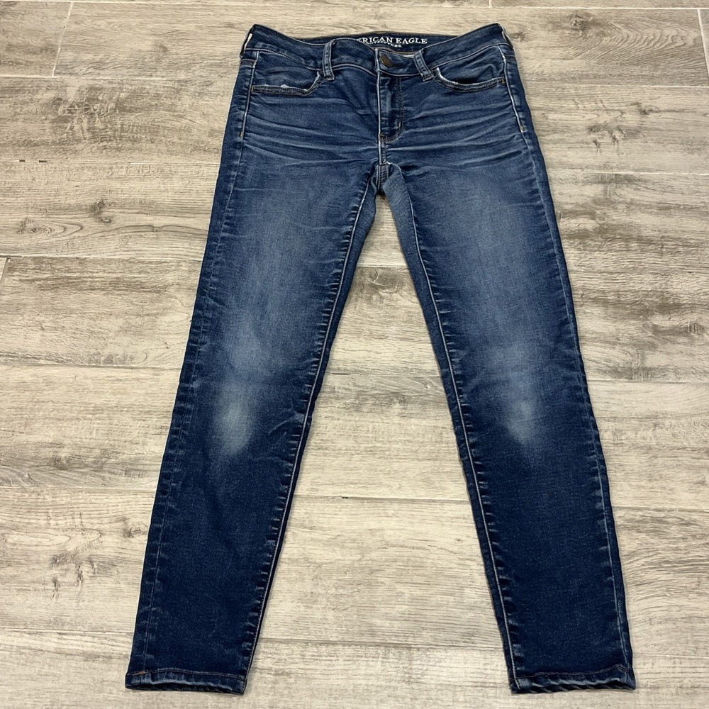 American Eagle Outfitters‎ Women's Super Stretch High-Rise Jegging Jeans Sz 4